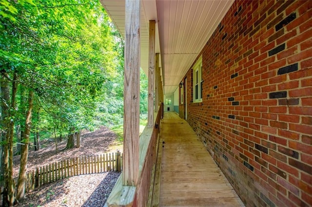 3187 Oak Grove Church Rd, Carrollton, GA 30117 - view of wooden terrace