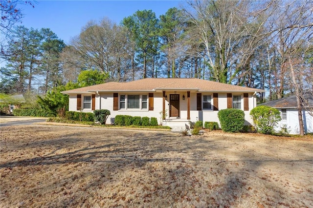 view of ranch-style house