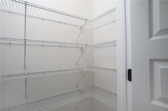 view of storage area