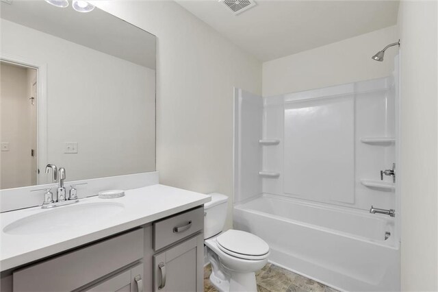 5312 Brooklands Dr, Lithonia, GA 30058 - full bathroom featuring vanity and  shower combination