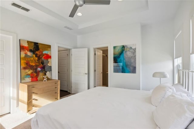 2034 Rockledge Rd NE, Atlanta, GA 30324 - bedroom featuring recessed lighting and a ceiling fan