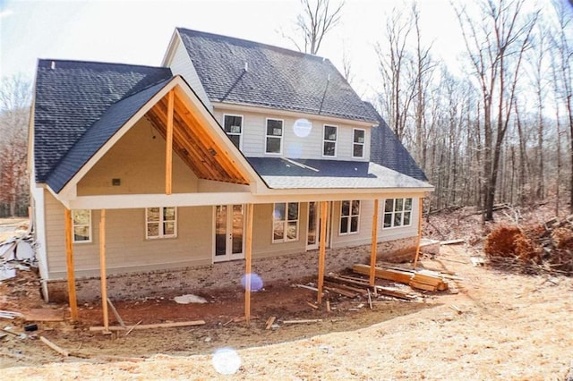 view of rear view of house