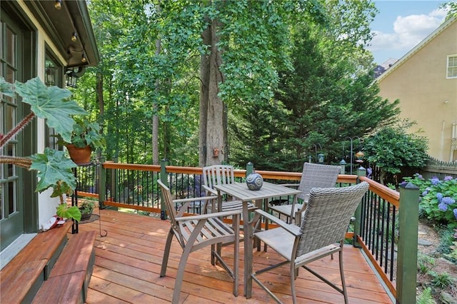 2819 Saddlebrook Way NW, Marietta, GA 30064 - deck featuring outdoor dining area
