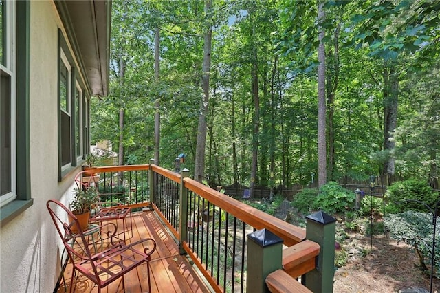 2819 Saddlebrook Way NW, Marietta, GA 30064 - view of wooden deck