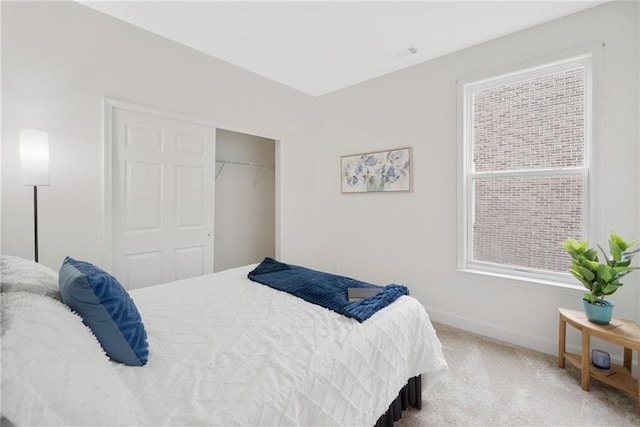 6018 Oakdale Rd SE, Mableton, GA 30126 - carpeted bedroom with baseboards and a closet
