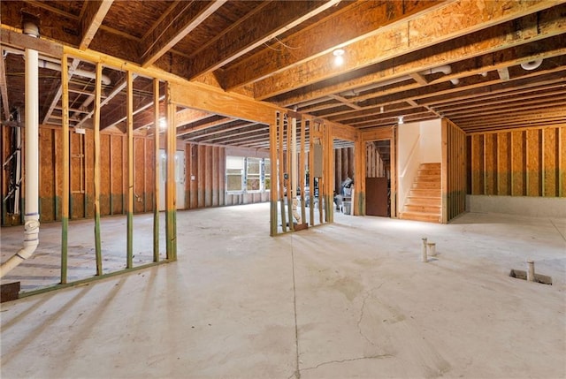 6018 Oakdale Rd SE, Mableton, GA 30126 - misc room with stairway