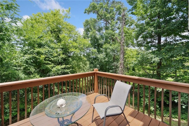 6018 Oakdale Rd SE, Mableton, GA 30126 - view of wooden terrace