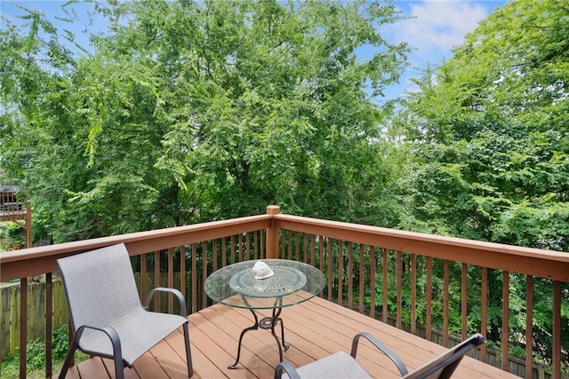 6018 Oakdale Rd SE, Mableton, GA 30126 - view of deck