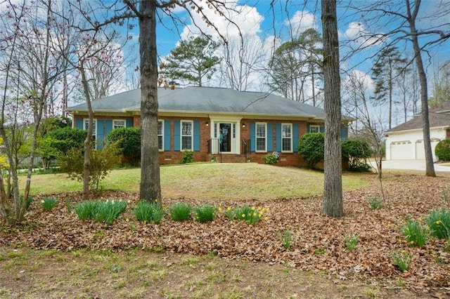 118 Heritage Way, Peachtree City, GA 30269 - single story home featuring a front lawn and brick siding