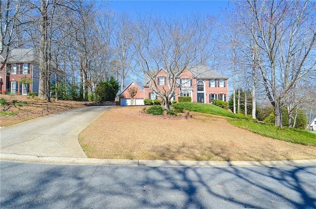 view of front of house featuring driveway