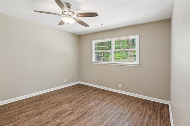 interior space with a ceiling fan and light wood-type flooring