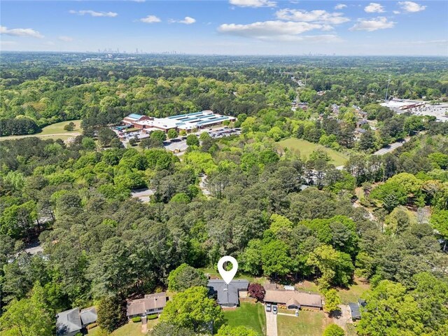 drone / aerial view