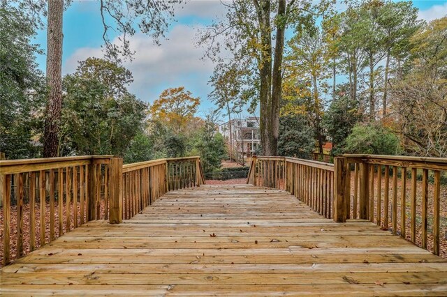 view of deck