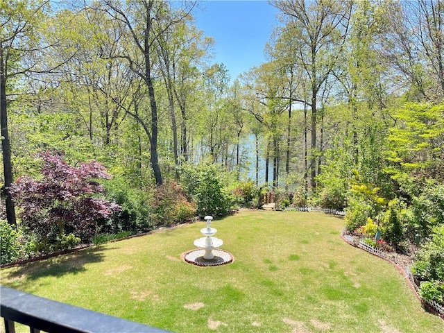 view of yard