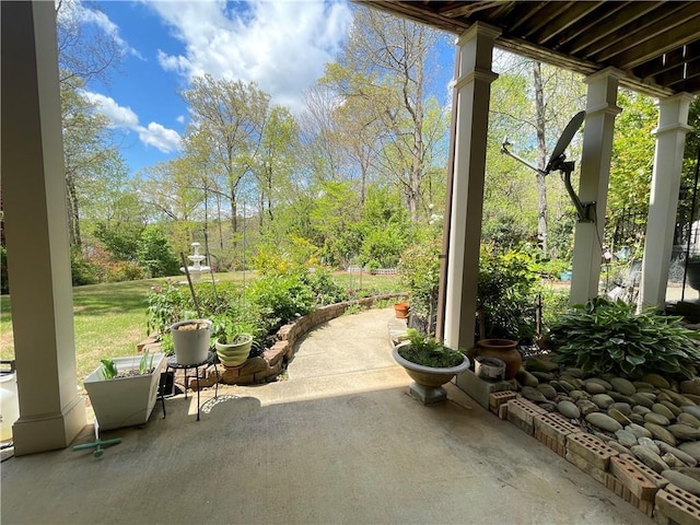 view of patio