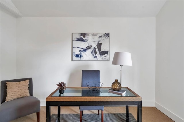 636 Cameron St SE, Atlanta, GA 30312 - office with carpet flooring and baseboards
