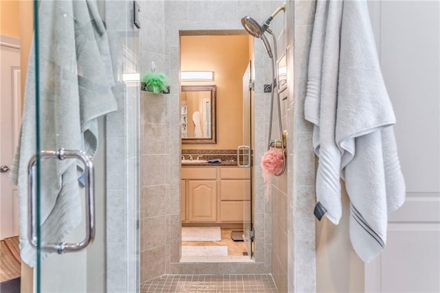 31 Meadow Lakes Ter, Cedartown, GA 30125 - bathroom with a shower stall and vanity