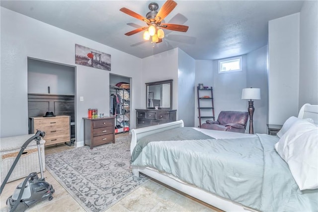 31 Meadow Lakes Ter, Cedartown, GA 30125 - bedroom featuring a closet and a ceiling fan