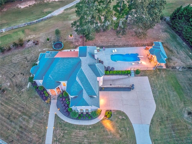 31 Meadow Lakes Ter, Cedartown, GA 30125 - view from above of property featuring a pool area