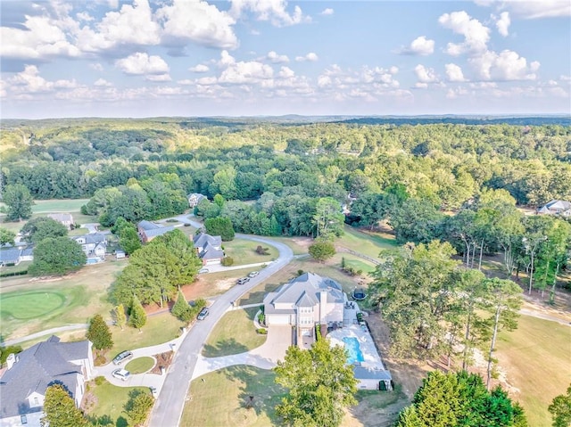 31 Meadow Lakes Ter, Cedartown, GA 30125 - aerial view of property's location featuring a heavily wooded area and a golf club