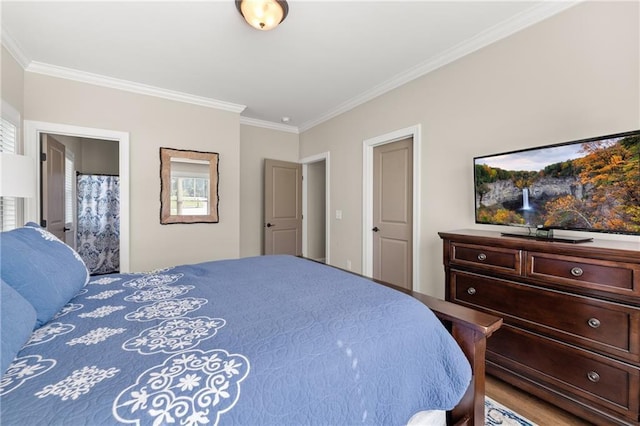 5821 Abbey View Ct, Clermont, GA 30527 - bedroom with ornamental molding