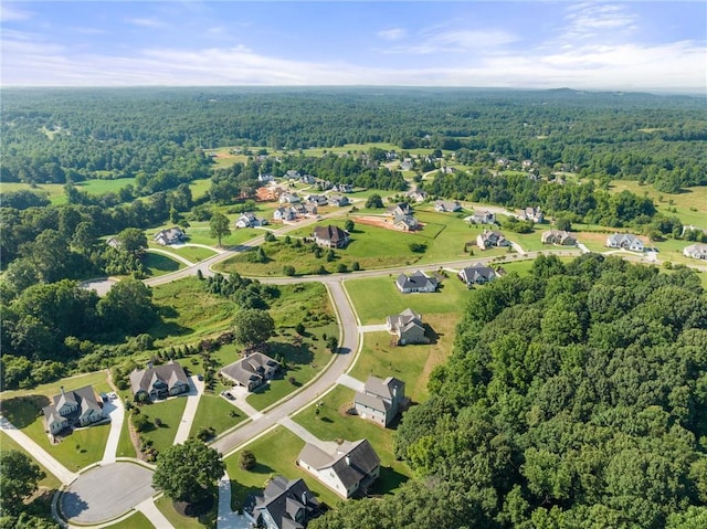 5821 Abbey View Ct, Clermont, GA 30527 - view of property location with a forest and nearby suburban area