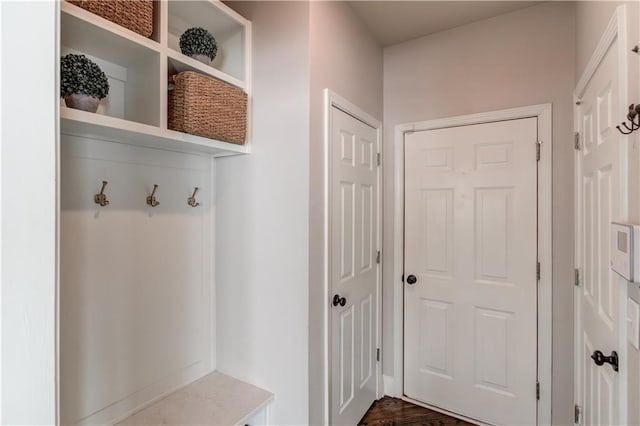 view of mudroom