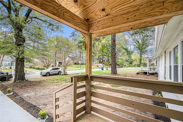 view of patio / terrace featuring a porch