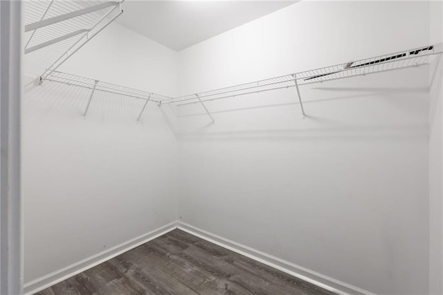 3737 Town Square Cir NW Unit 6, Kennesaw, GA 30144 - walk in closet featuring dark wood-style floors