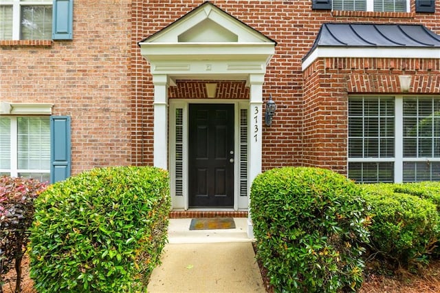 3737 Town Square Cir NW Unit 6, Kennesaw, GA 30144 - property entrance featuring brick siding