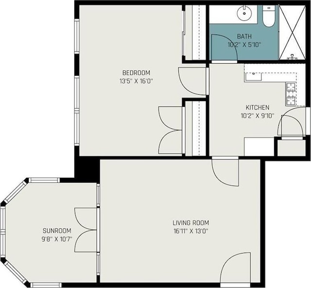 1156 Piedmont Ave NE Unit B3, Atlanta, GA 30309 - home floor plan