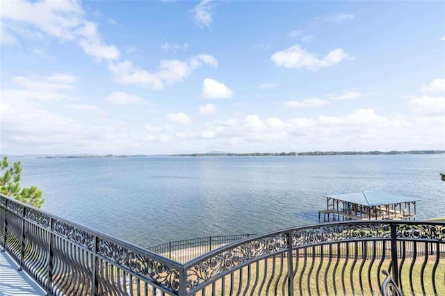 property view of water