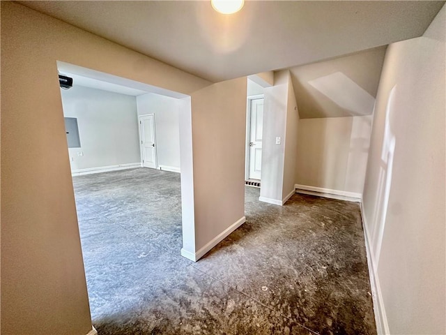 bonus room with baseboards