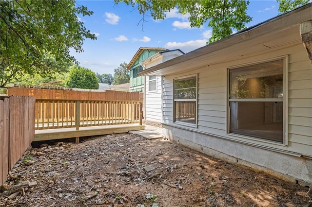 935 Bobcat Ct SE, Marietta, GA 30067 - view of property exterior featuring a wooden deck