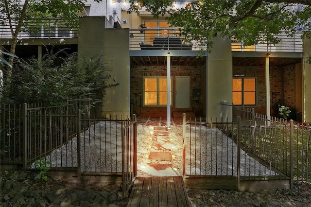 1323 Peachtree Vw NE, Atlanta, GA 30319 - view of gate