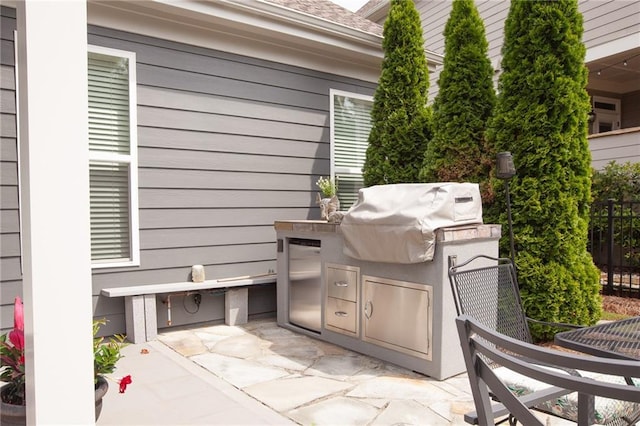 3719 Cresswind Pkwy SW, Gainesville, GA 30504 - view of patio / terrace featuring exterior kitchen