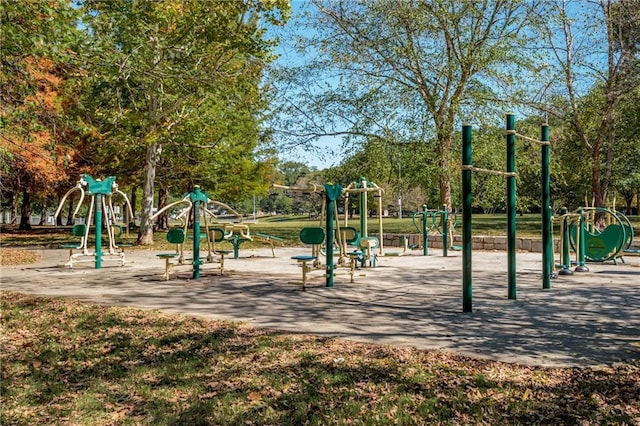 view of communal playground