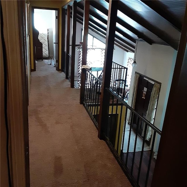 402 Emmett St, Riverdale, GA 30165 - corridor with an upstairs landing and carpet flooring