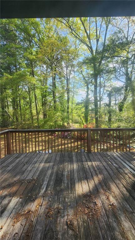 402 Emmett St, Riverdale, GA 30165 - view of deck