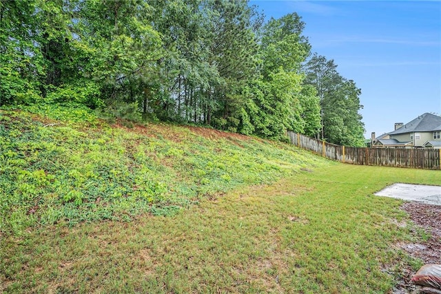 view of yard