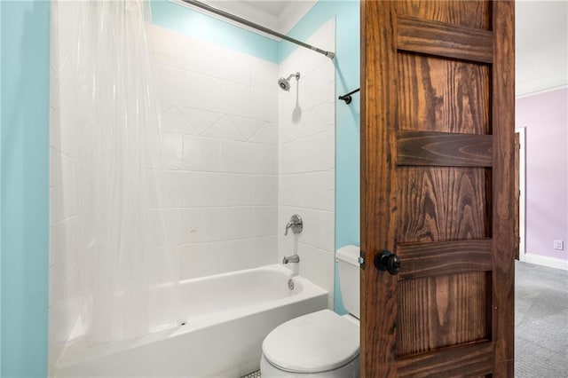 178 Mayson Ave NE, Atlanta, GA 30307 - full bath with shower / bath combination with curtain and toilet