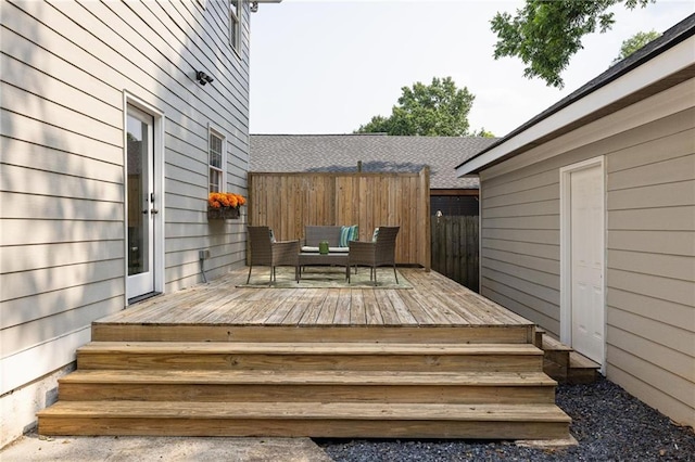 178 Mayson Ave NE, Atlanta, GA 30307 - deck featuring an outdoor living space