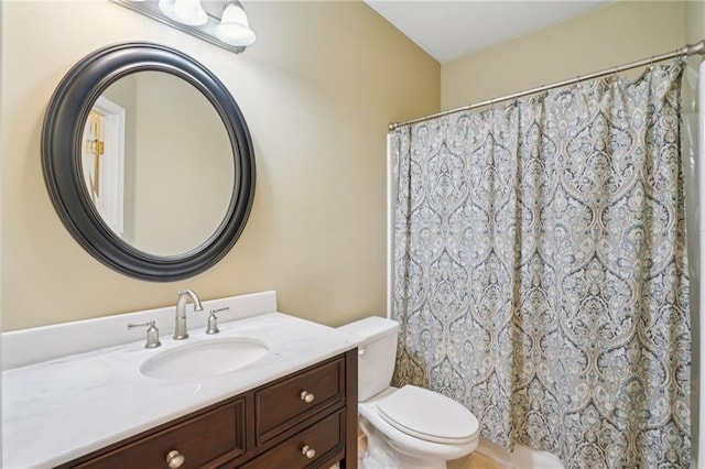 2359 Saint Kennedy Ln, Buford, GA 30518 - bathroom with vanity and a shower with curtain