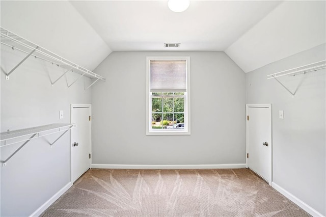 2359 Saint Kennedy Ln, Buford, GA 30518 - spacious closet with vaulted ceiling and light carpet