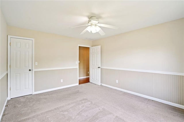 2359 Saint Kennedy Ln, Buford, GA 30518 - unfurnished room featuring ceiling fan and carpet floors