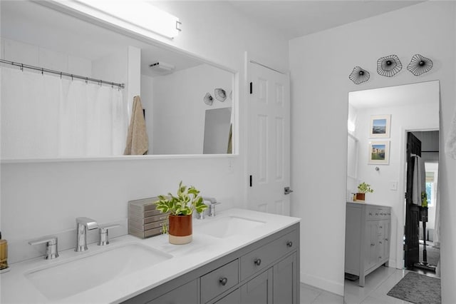 770 Barnett St NE, Atlanta, GA 30306 - bathroom featuring double vanity