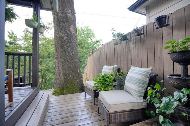 770 Barnett St NE, Atlanta, GA 30306 - view of wooden terrace