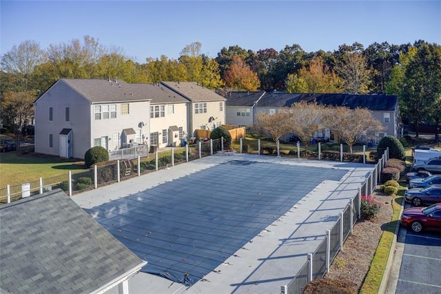 view of pool