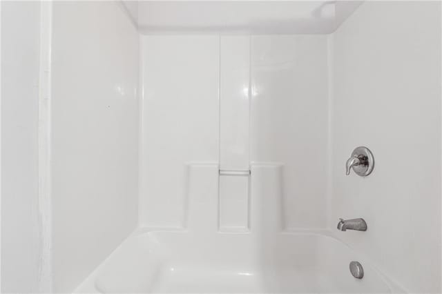 bathroom featuring bathing tub / shower combination