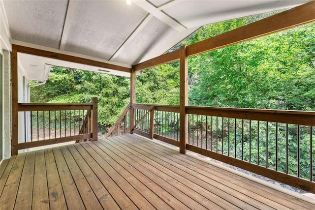 449 Clairemont Ave Unit H3, Decatur, GA 30030 - view of wooden deck